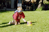 Kinderlachen hören
